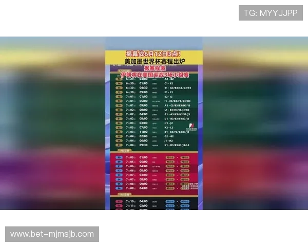 2026年美加墨世界杯赛程表全解析,详细列出北京时间每场比赛的具体时间安排